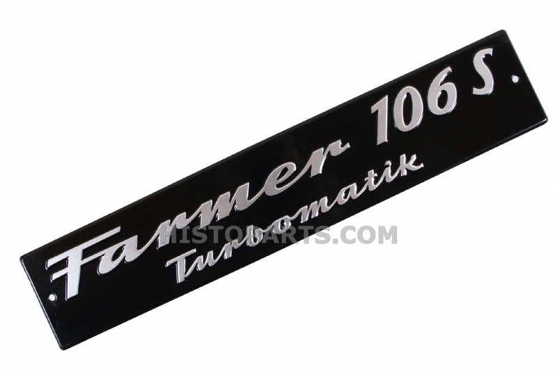 Motorkap embleem Fendt Farmer 106 S