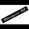 Bonnet side emblem Fendt Farmer 102