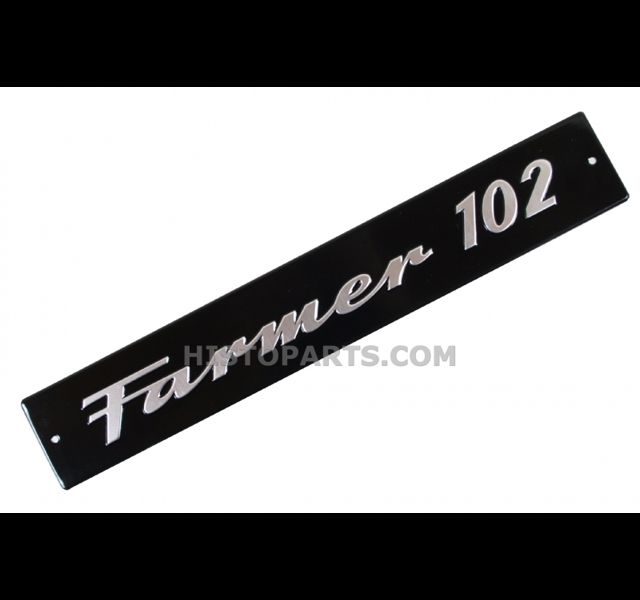 Bonnet side emblem Fendt Farmer 102