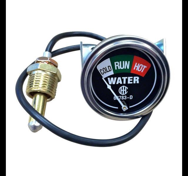 Temperatuurmeter Farmall met IHC logo