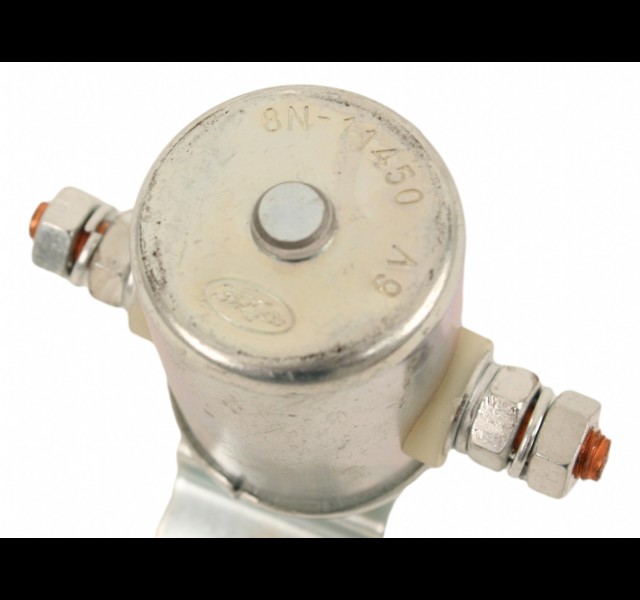 Starter solenoid with FOMOCO script Histoparts