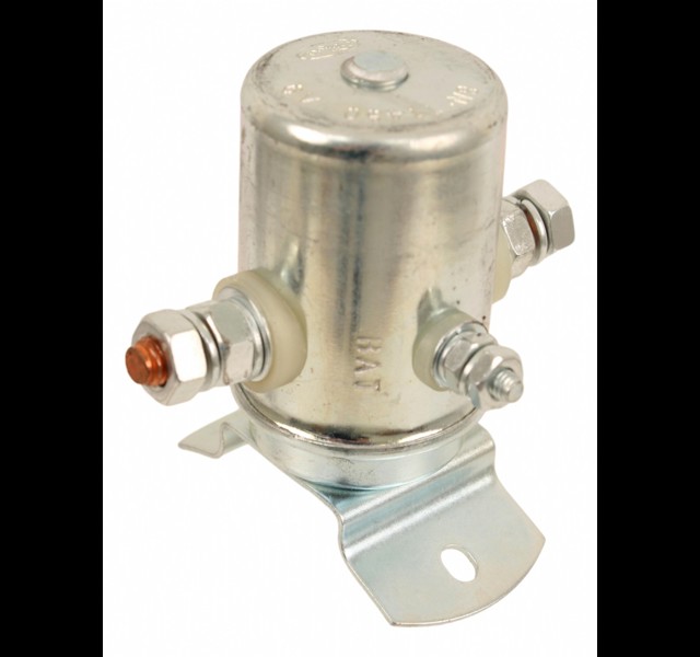 Starter solenoid with FOMOCO script in detail