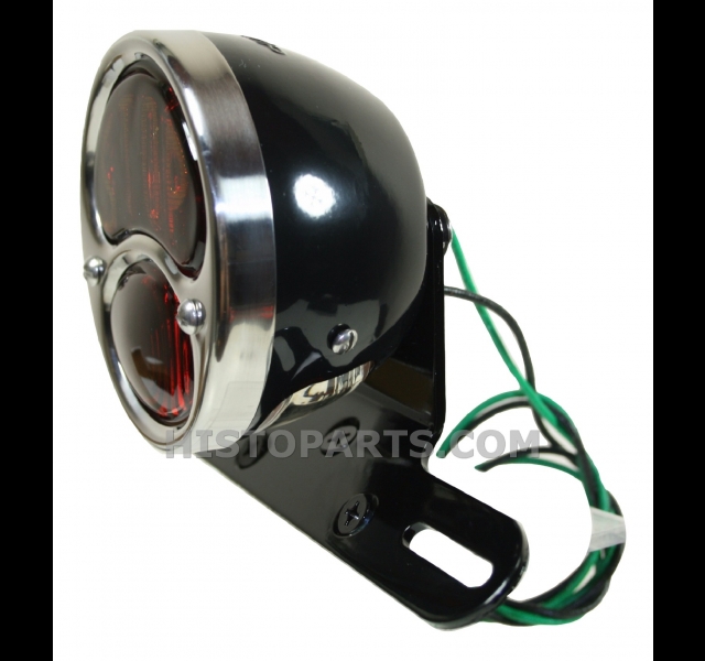 Achterlamp met stoplicht. Toepasbaar voor auto of motorfiets