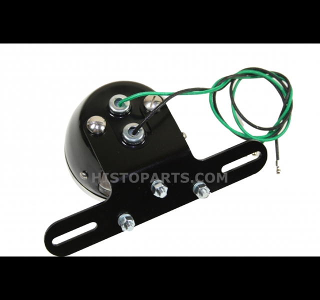 Achterlamp met stoplicht. Toepasbaar voor auto of motorfiets Histoparts