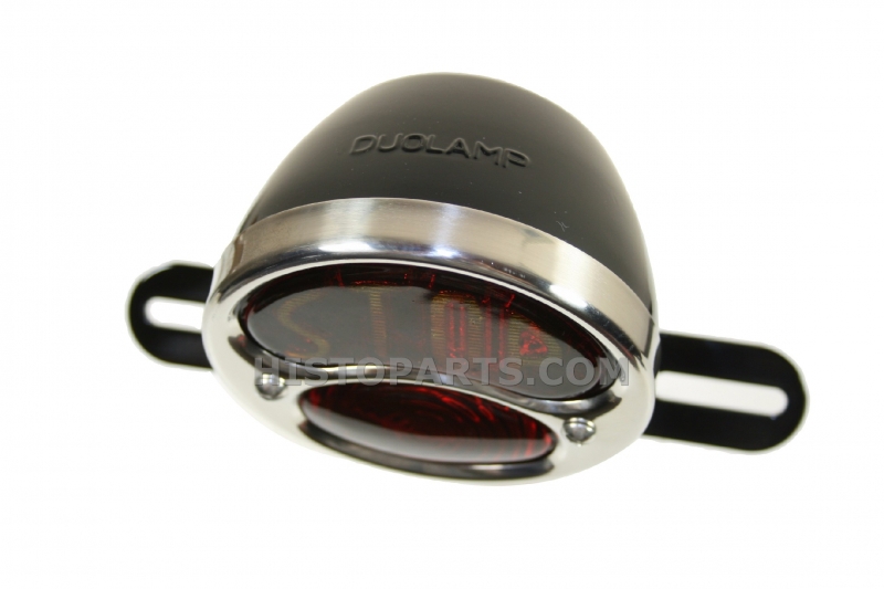 Achterlamp met stoplicht. Toepasbaar voor auto of motorfiets in detail