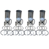 Piston ring and liner kit. Farmall