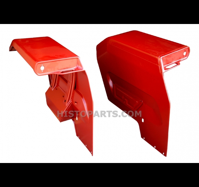 Spatbord set Massey Ferguson, brede uitvoering
