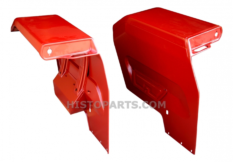 Spatbord set Massey Ferguson, brede uitvoering