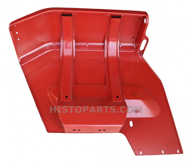 Spatbord set Massey Ferguson, brede uitvoering in detail
