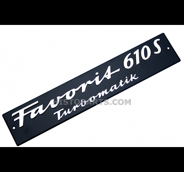 Motorkap embleem Fendt Favorit 610 S