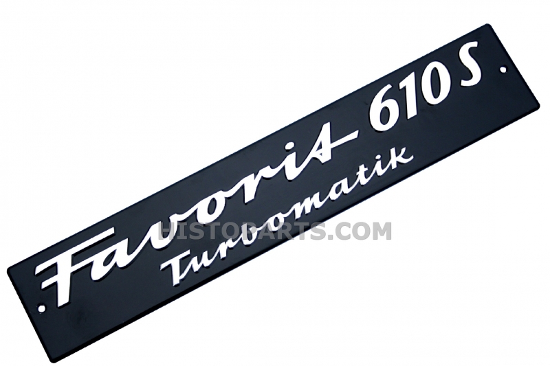 Motorkap embleem Fendt Favorit 610 S