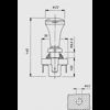 Illuminated push pull switch on-off Histoparts