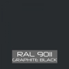Ral 9011 Graphit zwart, 1 Ltr