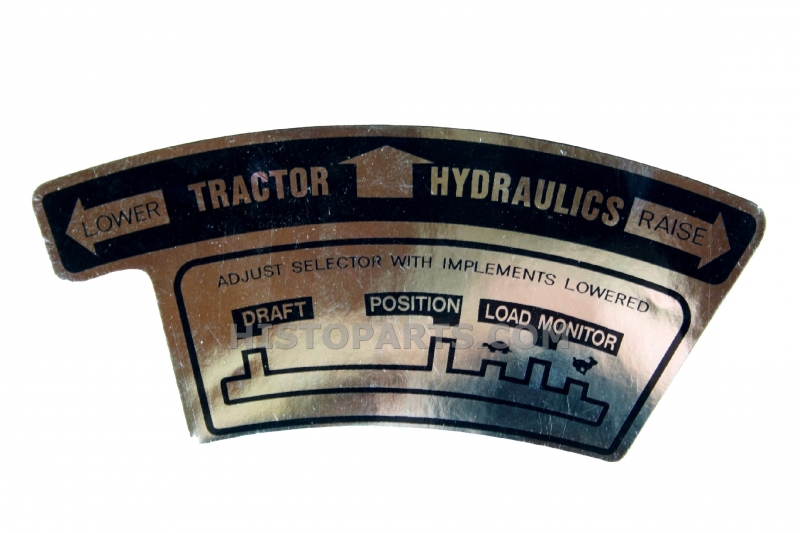 FORD 7000 etc.HYD QUADRANT decal