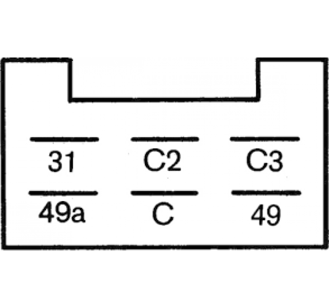 Indicator relais  6 terminal. Histoparts