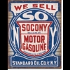 Socony Gasoline, Metal workshop sign