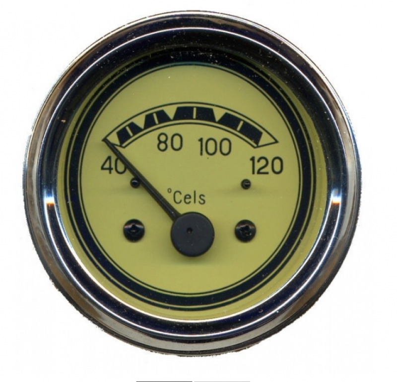 Electrical temperature gauge, 60 mm