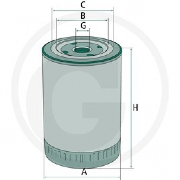 Motor oliefilter International Histoparts