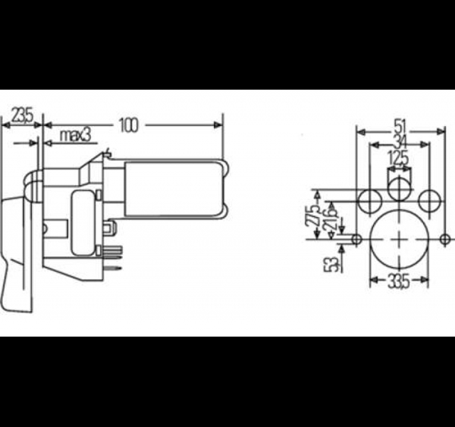 productphoto of Indicator Switch / Warning. with relais