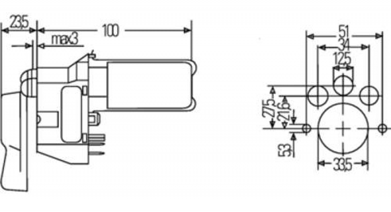 productphoto of Indicator Switch / Warning. with relais