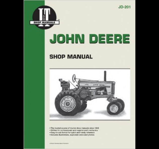 Werkplaatsboek John Deere 2 cilinders