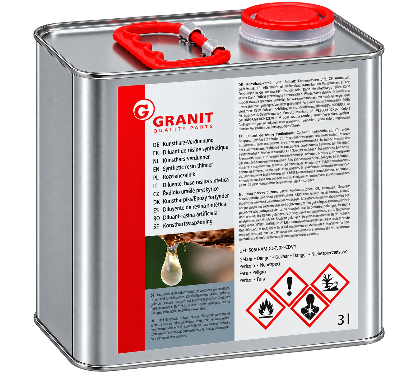 Nopolux Kunsthars Verdunning 3 Liter