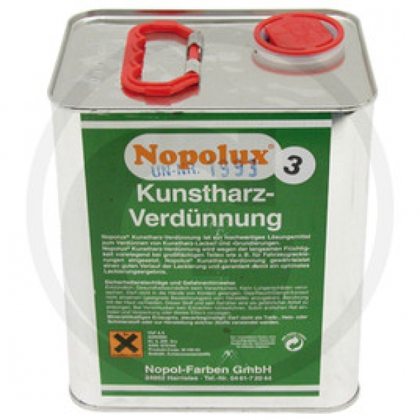 Nopolux Paint Thinner, 3 Liter