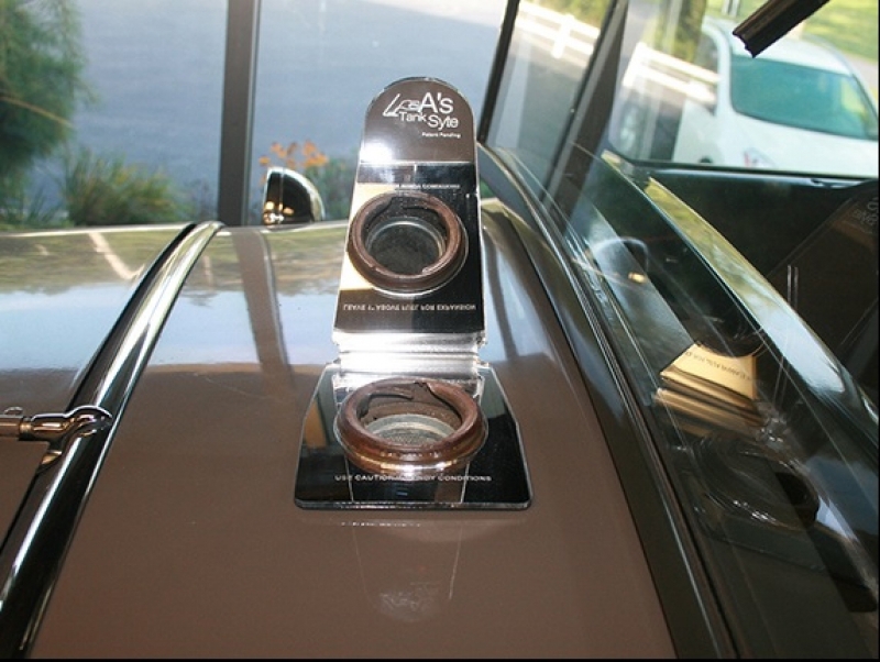 Fuel Tank Filler Mirror. A-Ford Histoparts