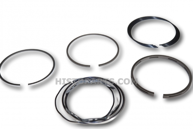 Piston Ring Set, Cast Liner. ( Duraflex set)