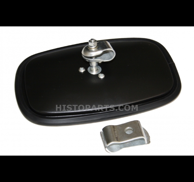 Rectangle miror with clamps, Small