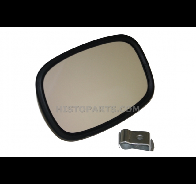 Rectangle miror with clamps, Small Histoparts