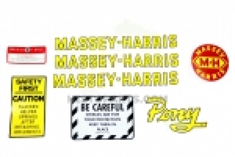 Stikkerset Massey Harris Pony in Vinyl