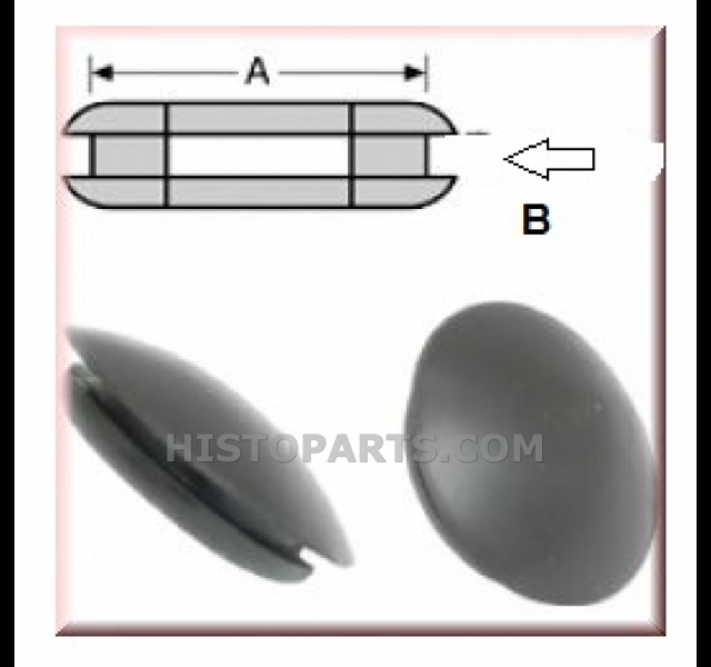 Afdicht tule 7.9 x 1.6 mm Histoparts