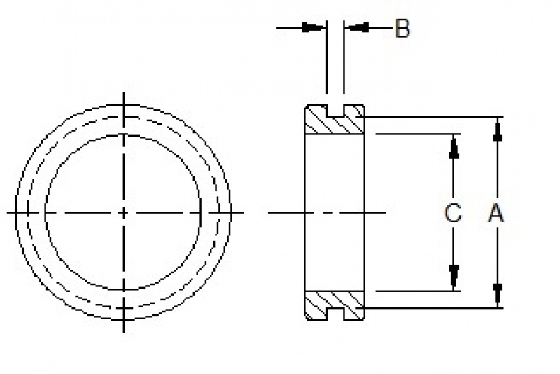 Doorvoer tule 13 mm x 9.5 mm Histoparts