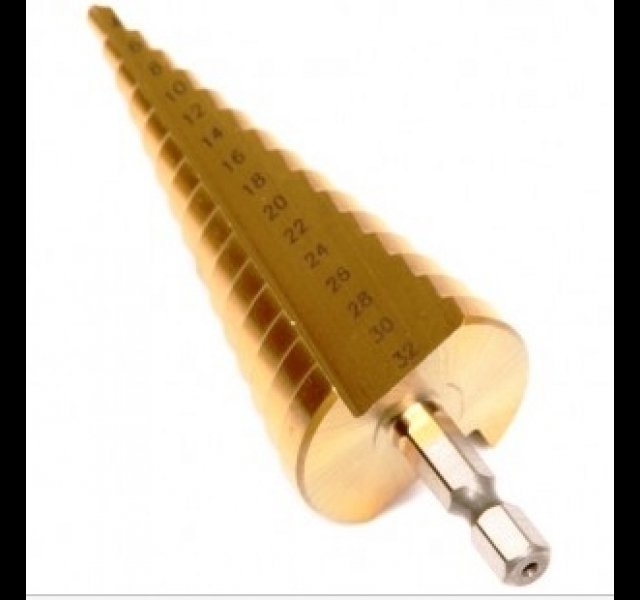 Conische Plaatfrezen HSS set. 3 delig Histoparts