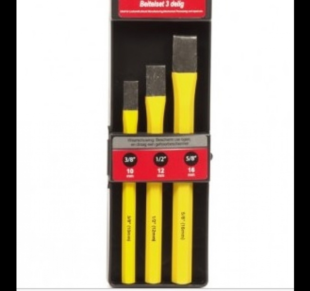Chisel kit 3 pc.