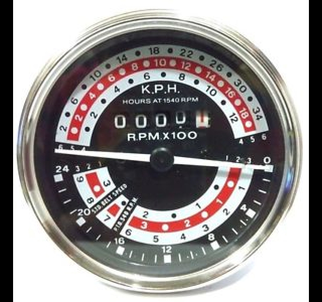 Tachometer. Massey Ferguson.