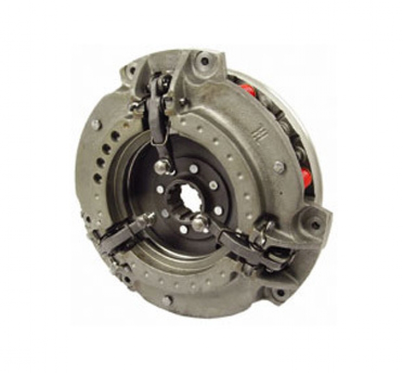 Clutch Assembly 10 Spline PTO Plate 12"/10" 9 Red Springs
