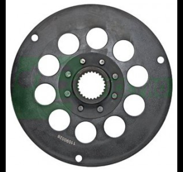 Aftakas plaat 241 mm x 25 splines