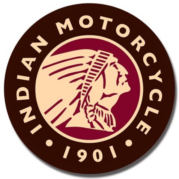 Indian Motorcycles - Metal Wall Sign