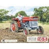 Groot Metalen Werkplaatsbord - Massey Ferguson 165 (50 x 70 cm)