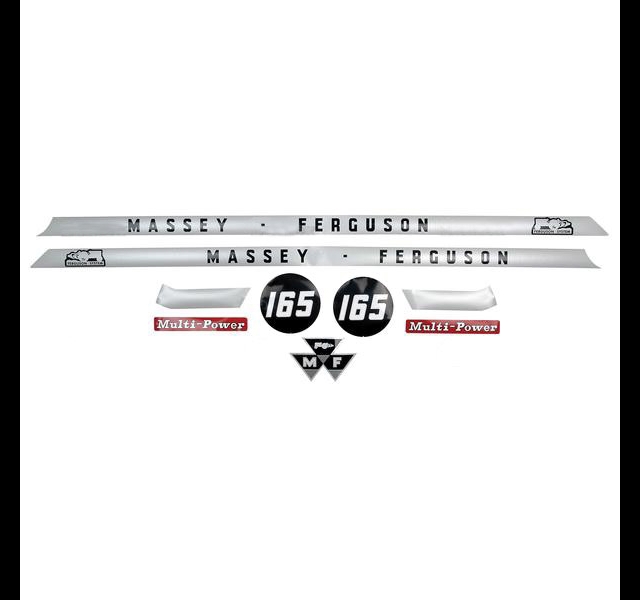 Massey Ferguson 165 Decal set
