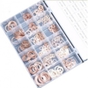 Koperen Ringen Assortiment, 350 Delig