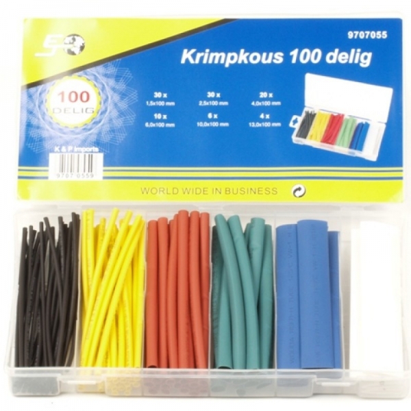 Krimpkous Set, 100 delig