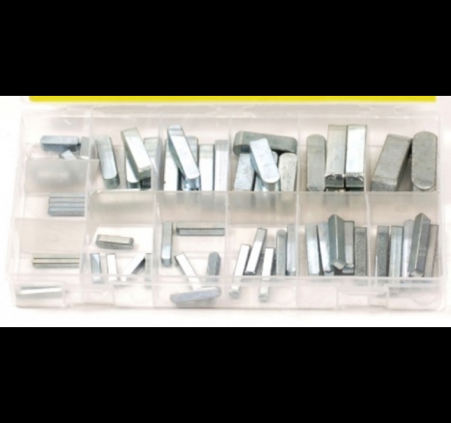 Flat key assortment, 60 pc