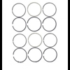 Piston Ring set. John Deere M, MC, MT