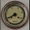 Oliedrukmeter 0-5 Bar, Diameter Ø 60 mm