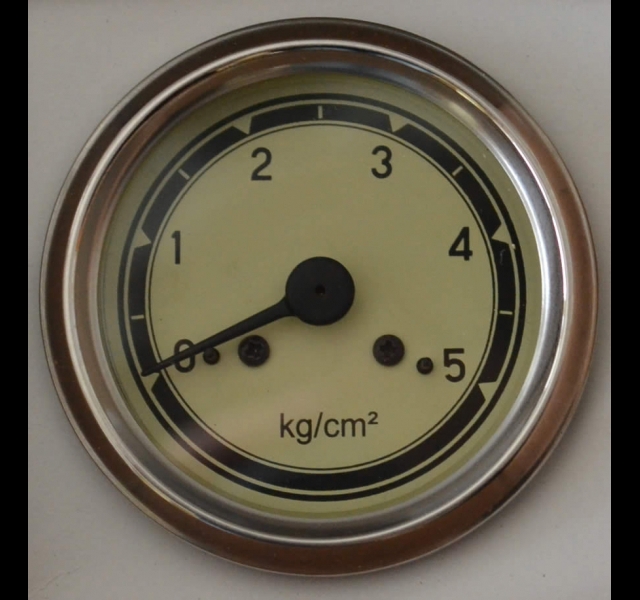 Oliedrukmeter 0-5 Bar, Diameter Ø 60 mm