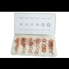 Copper Ring Assortment box. 110 pc.