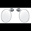 MG car, mirror set